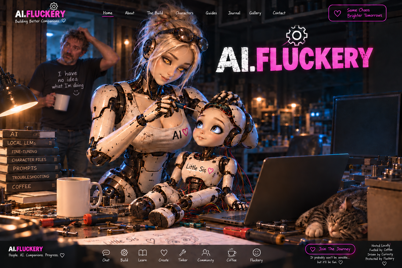AI.FLUCKERY — Big Sis building Little Sis